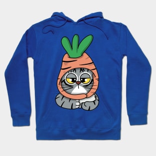 Bunny Carrot Cat Hoodie